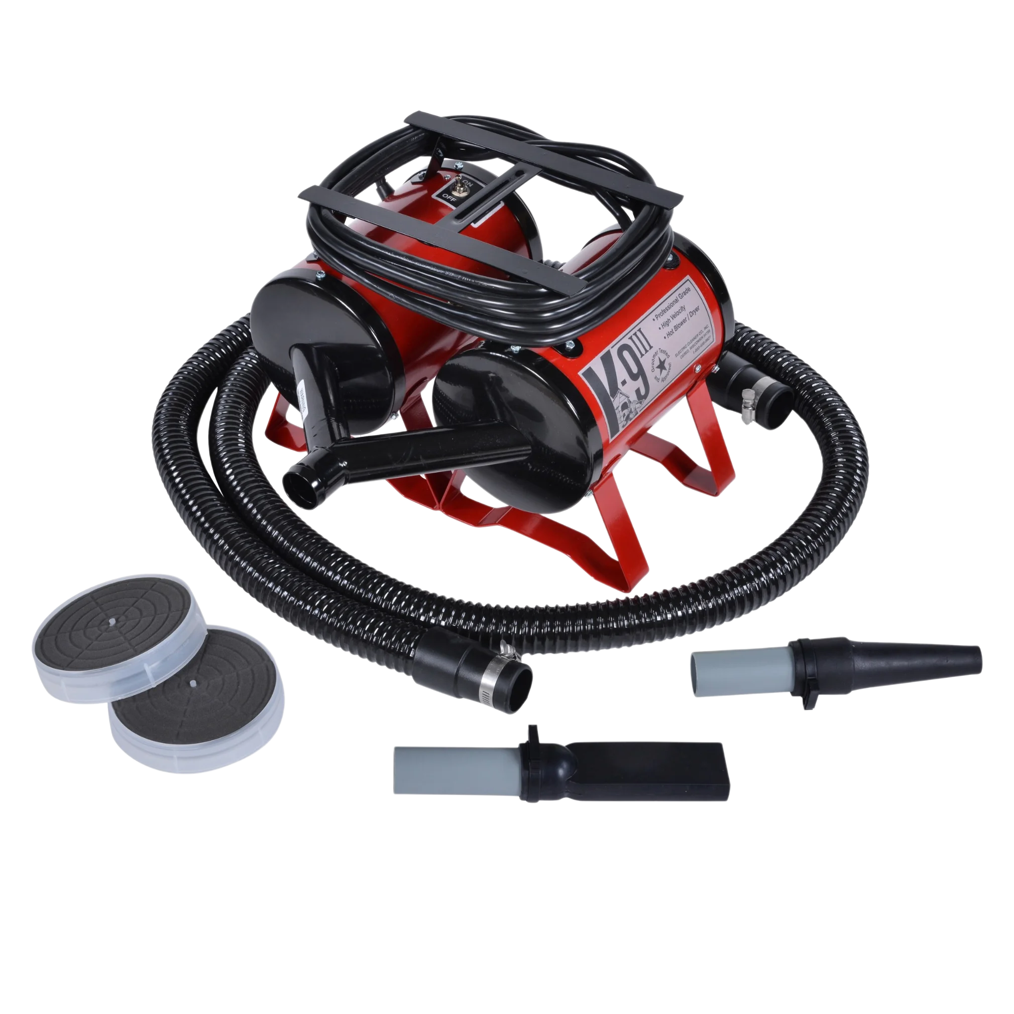 Electric-Cleaner-K-9-III-Blow-Dryer-2-Speed-RED