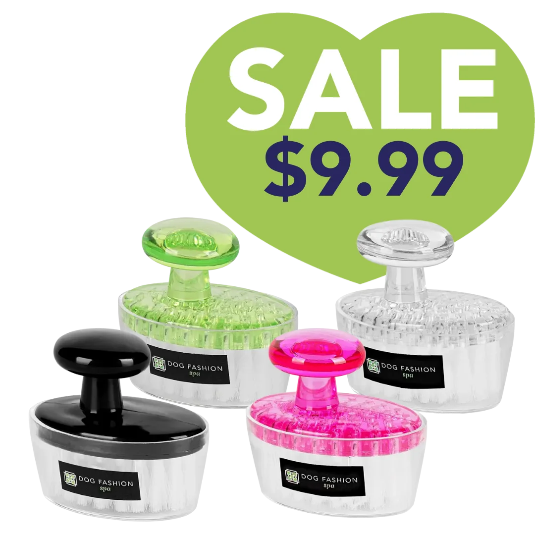 Set-of-4-Face-and-Paw-Brush-SALE-by-Dog-Fashion-Spa