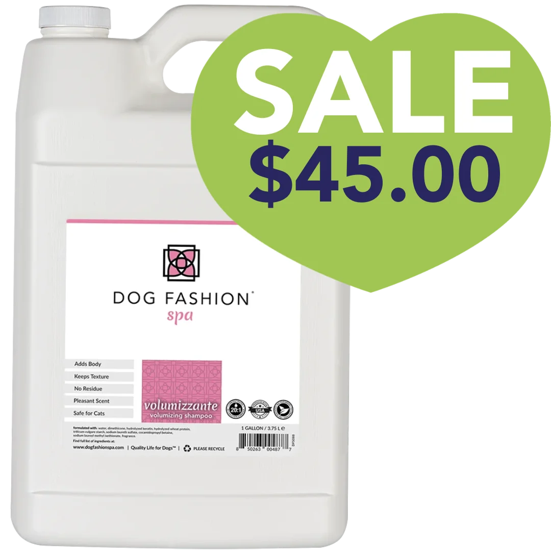 Volumizzante_Volumizing_Shampoo_Gallon_by_Dog_Fashion_Spa