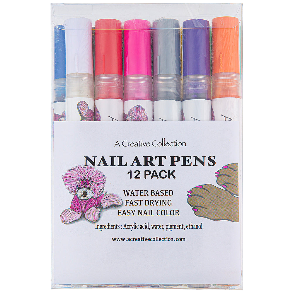 a-creative-collection-nail-art-pen-pack-of-12-for-dog