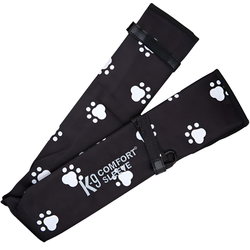 black-comfort-sleeve-for-groomers-dryers