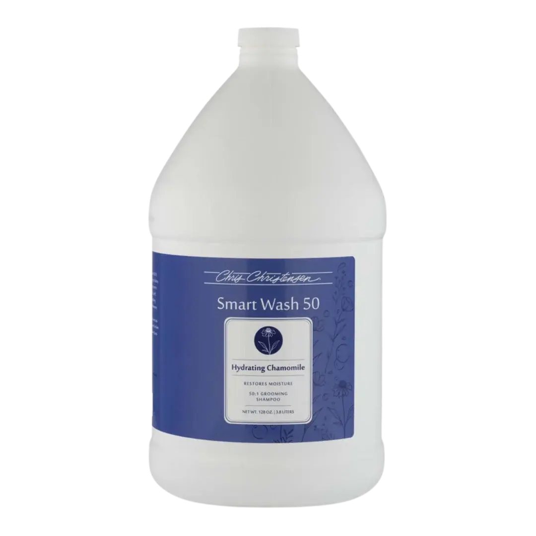 chris-christensen-smart-wash50-hydrating-chamomile-gallon-for-dog-grooming