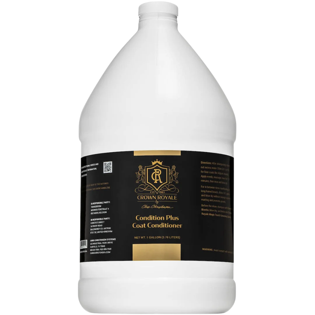 crown-royale-condition-plus-concentrate-1gallon-for-dog-grooming