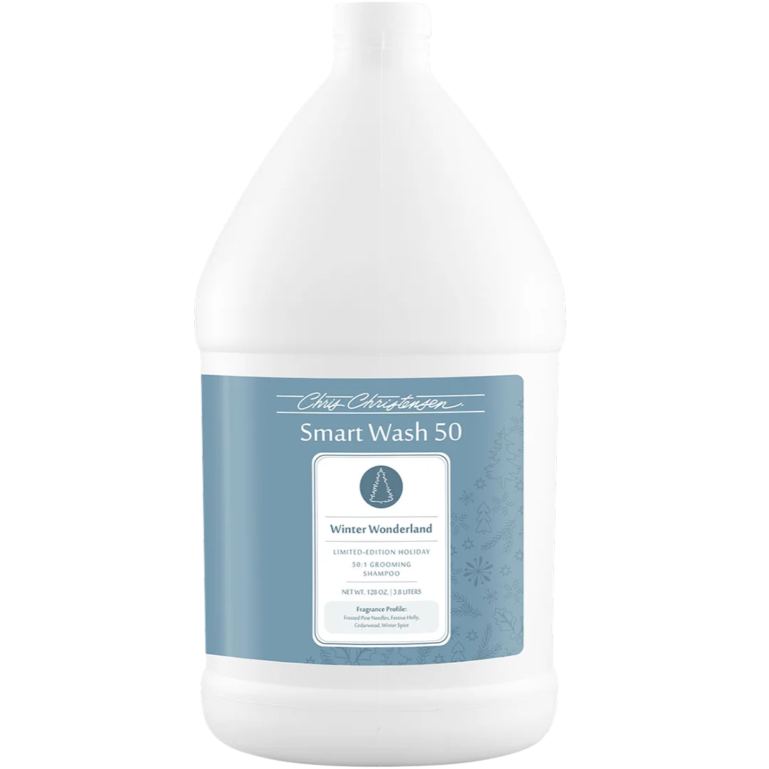 hris-christensen-smart-wash50-winter-wonderland-shampoo-gallon-for-dog-grooming
