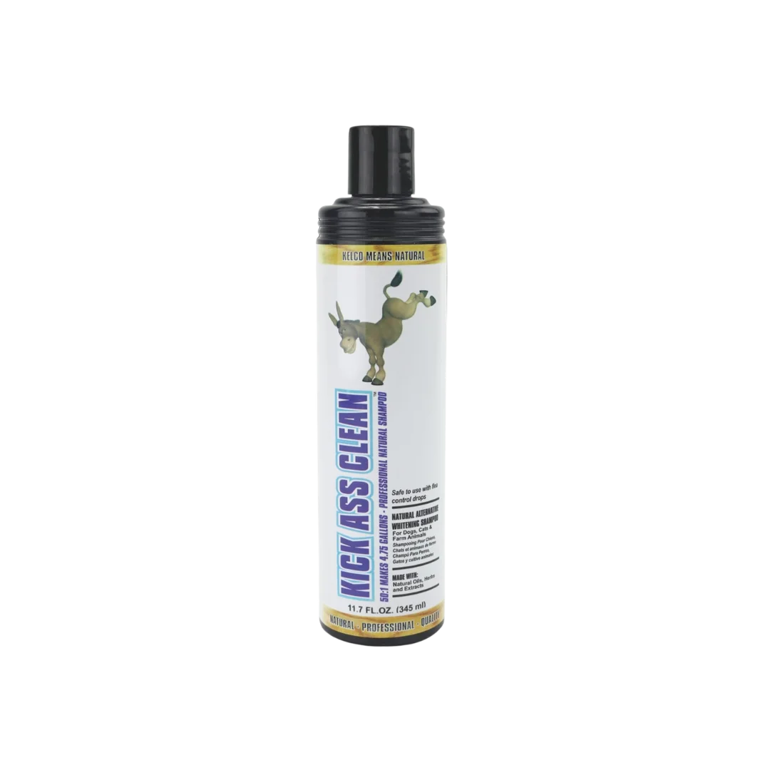 kelco-kick-ass-clean-shampoo-11oz-for-dog-grooming