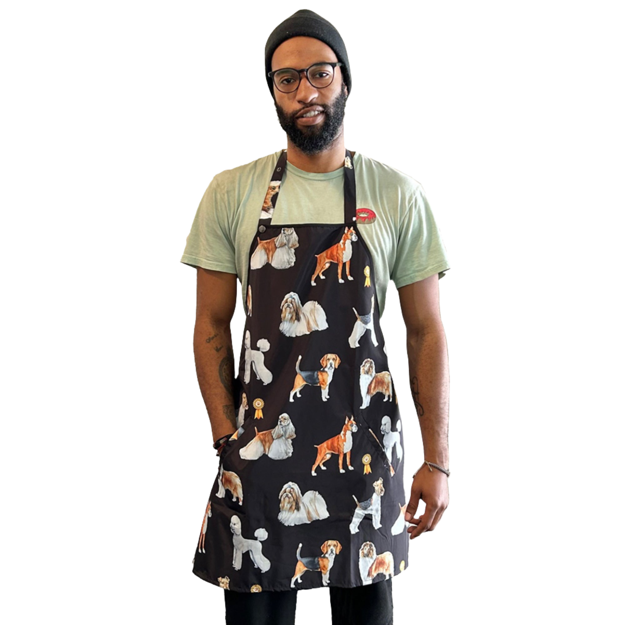 ladybird-line-dog-groups-waterproof-apron-for-dog-grooming