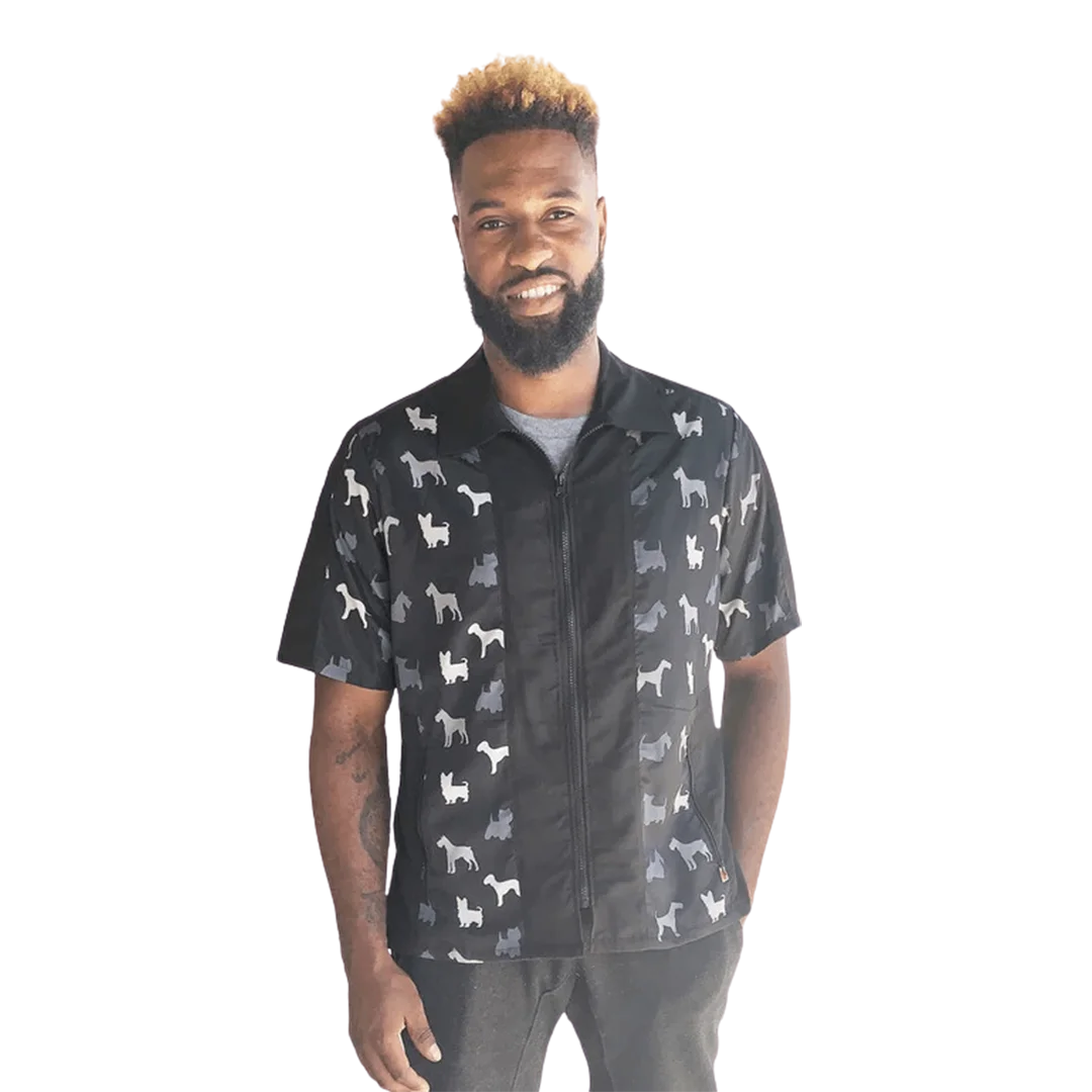ladybird-line-mens-terrier-print-grooming-jacket