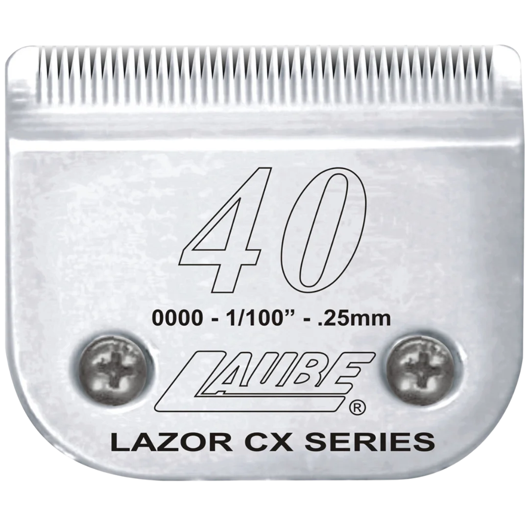 laube-cx-steel-blade-40-for-dog-grooming