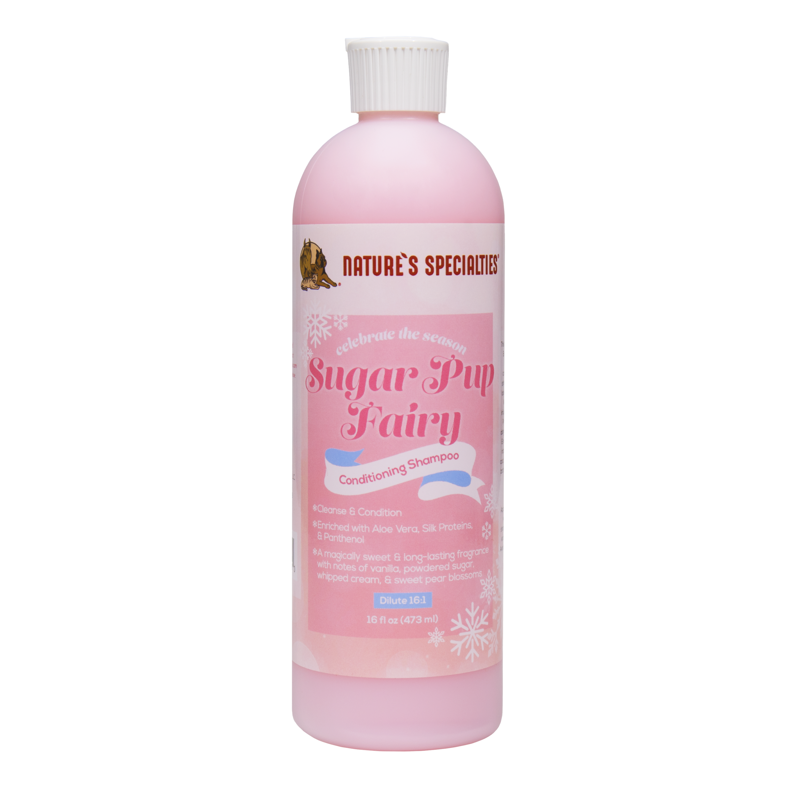 natures-specialties-sugar-pup-fairy-conditioning-shampoo-16oz-for-dog-grooming