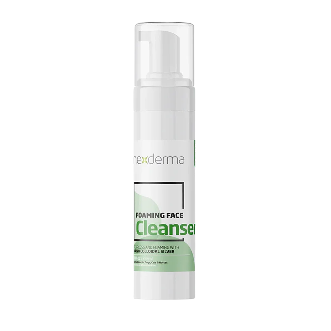 nexderma-tearless-foaming-face-cleanser-8oz-for-dogs