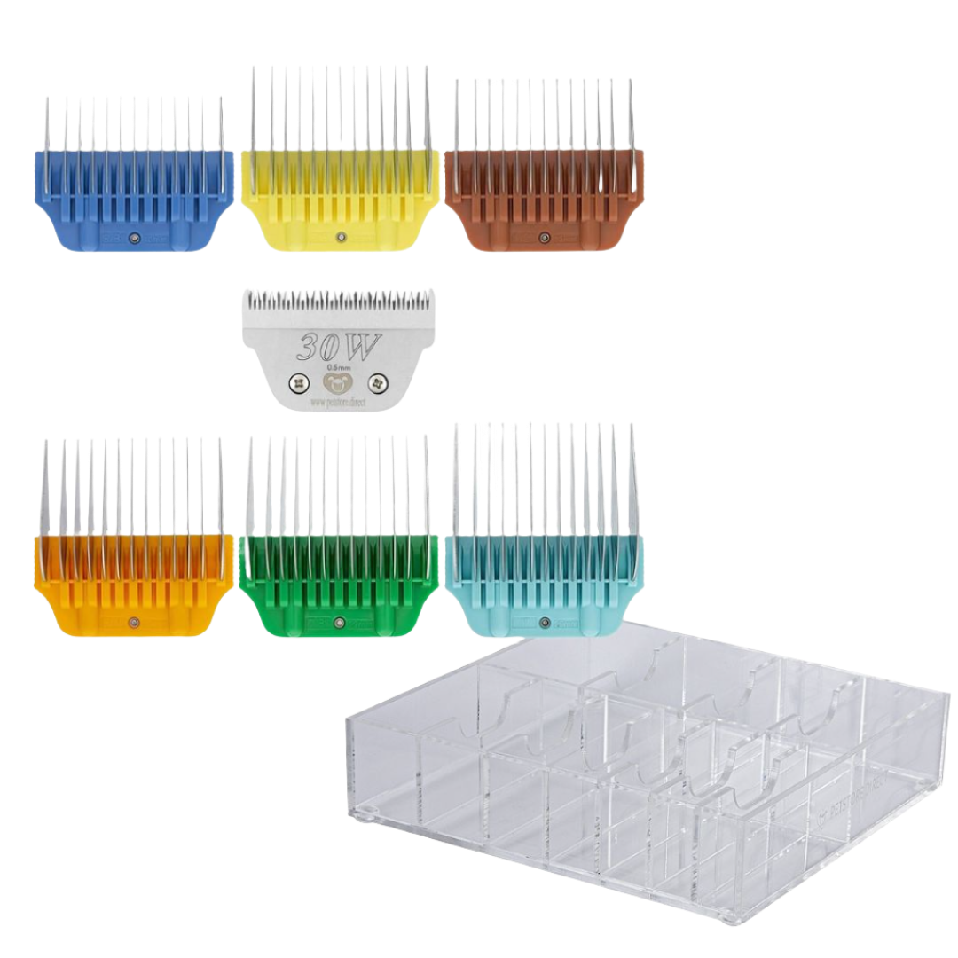 petstore-direct-6comb-clear-set-for-dog