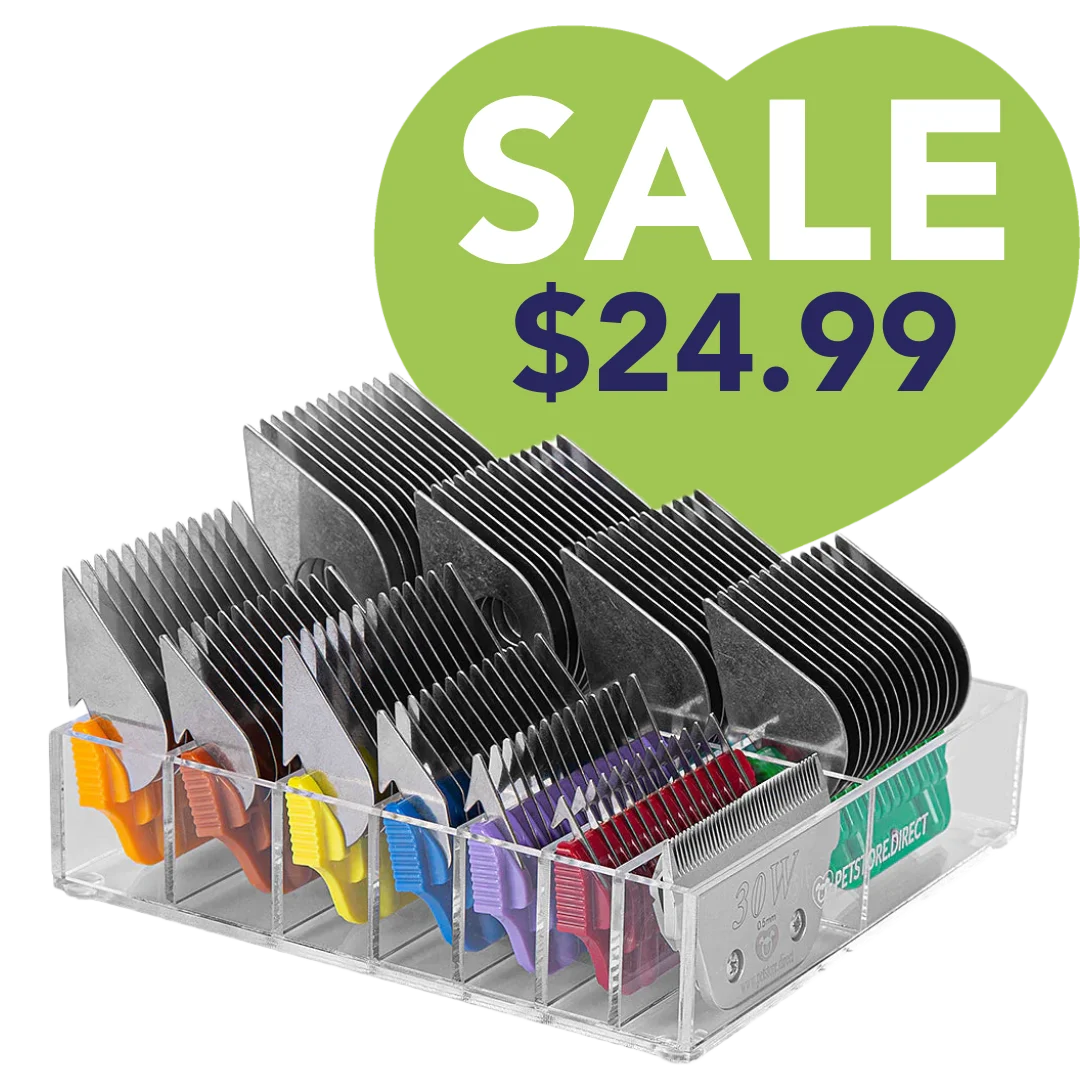 petstore-direct-wide-blades-combs-guard-holder-11-clear-for-dog-grooming